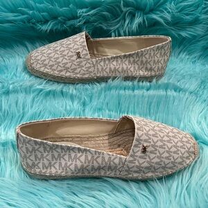 Michael Michael Kors logo print 'Kendrick' espadrilles - Women New